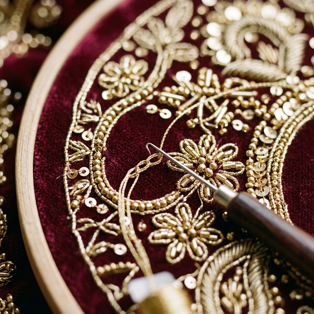 Aari Work Detail